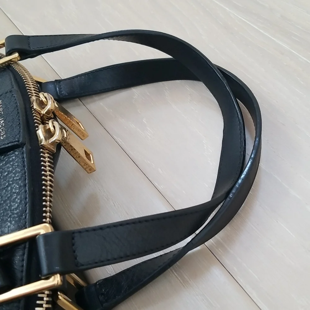 Marc Jacobs The Crosby Bowery Satchel in Midnight Black